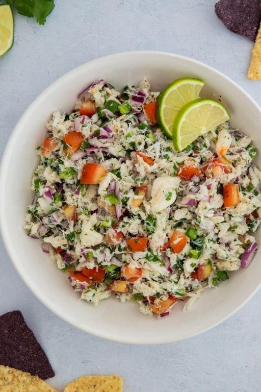 Crab Claw Meat Ceviche