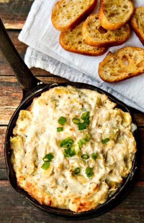Crab Claw Meat and Artichoke Dip