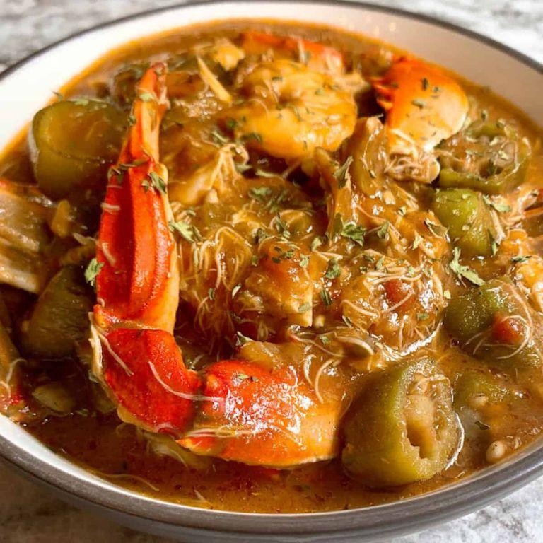 Crab Claw Meat and Shrimp Gumbo