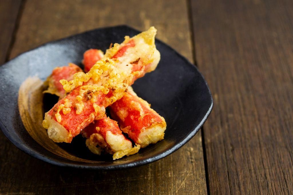 Crab Stick Tempura with Dipping Sauce