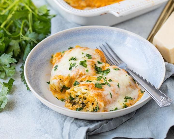 Crab and Kale Casserole with Parmesan Breadcrumbs