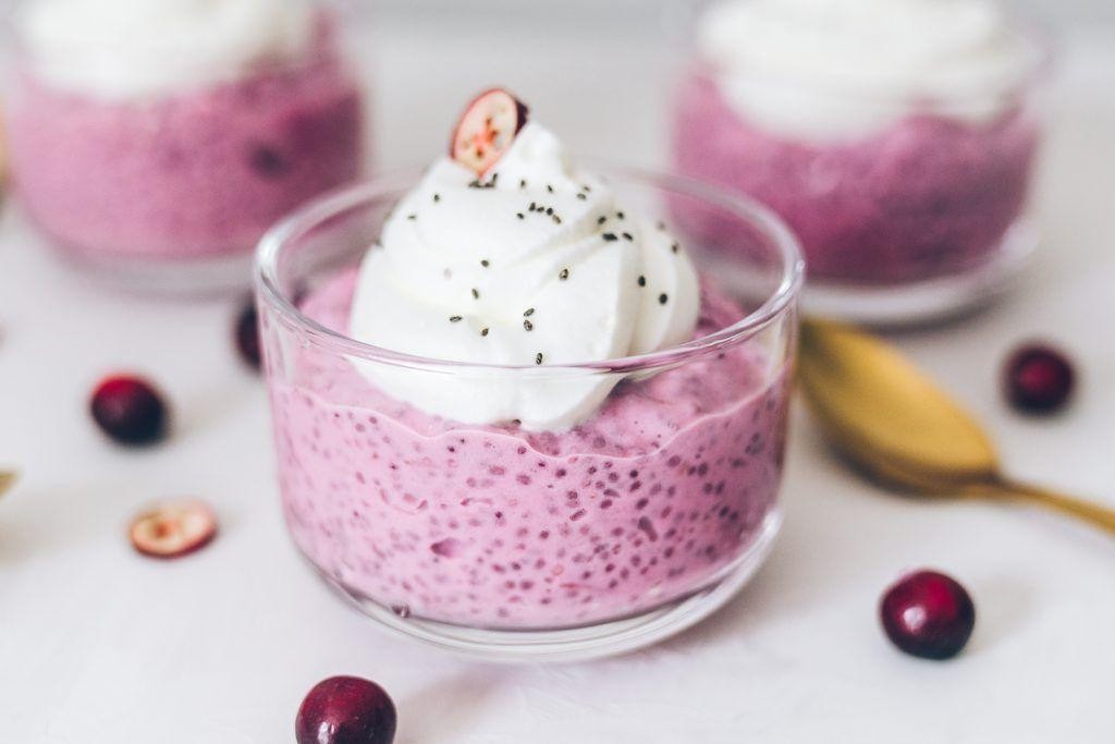 Cranberry Chia Seed Pudding