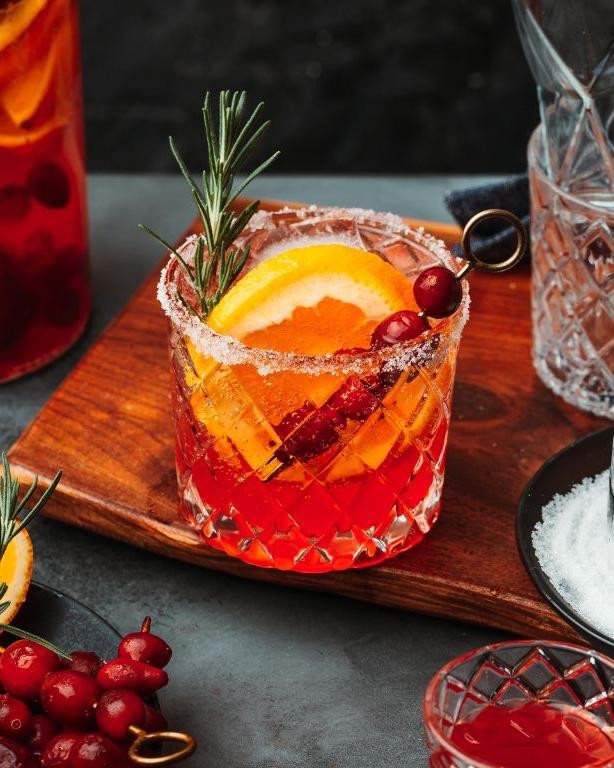 Cranberry Orange Mexican Martini