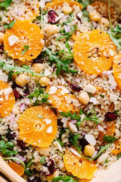 Cranberry Orange Quinoa Salad