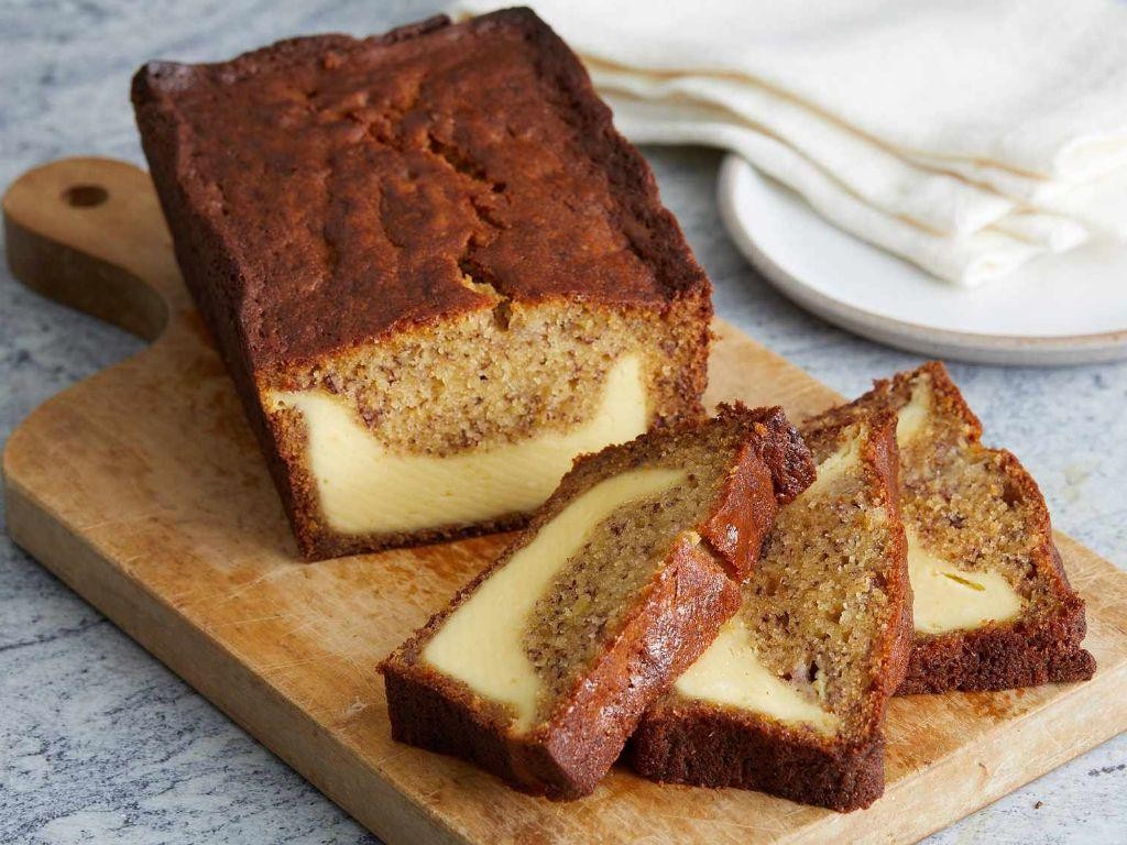 Cream Cheese Banana Bread