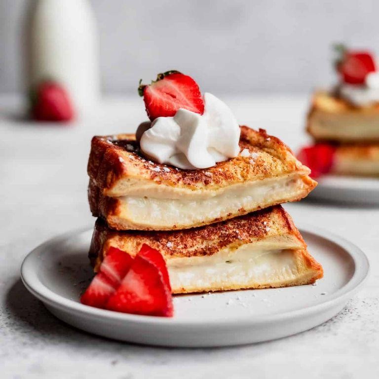 Cream Cheese Stuffed French Toast