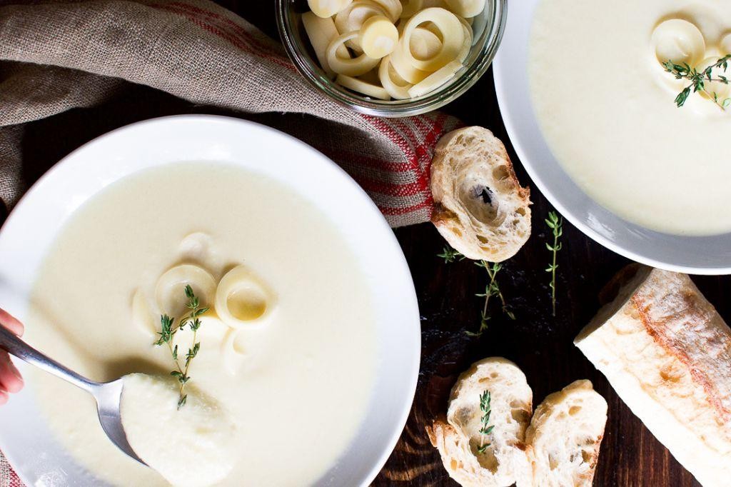 Creamy Hearts of Palm Soup