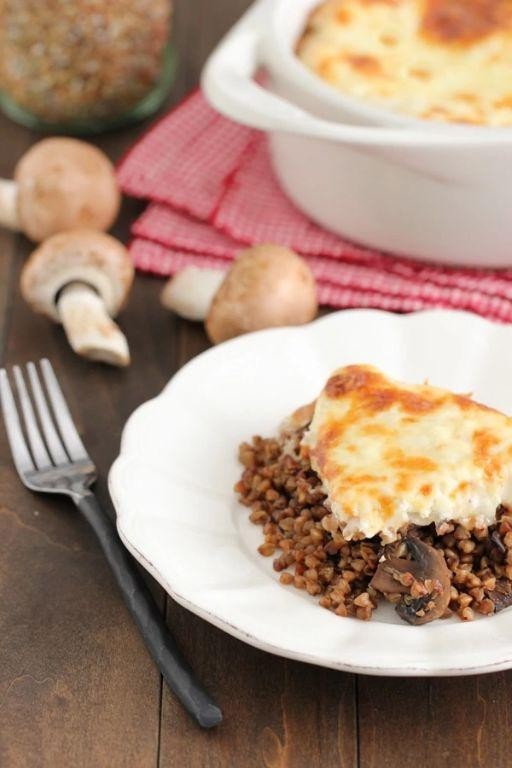 Creamy Kasha and Chicken Casserole