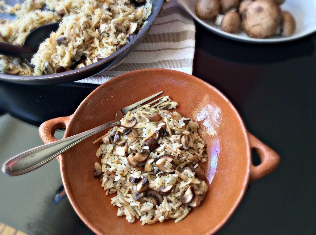 Creamy Mushroom Rice a Roni