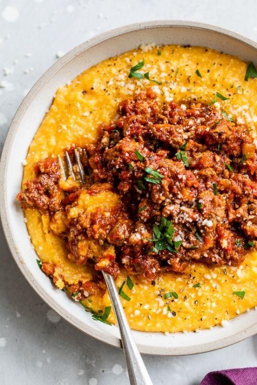 Creamy Pumpkin Polenta