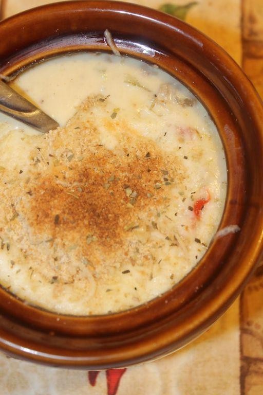 Creamy Stuffed Pepper Soup
