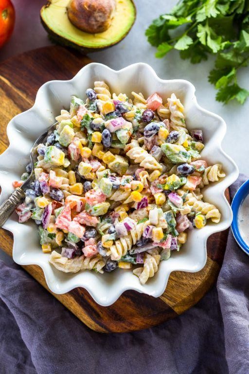 Creamy Tex Mex Pasta Salad