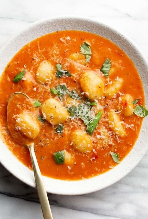 Creamy Tomato Gnocchi Soup