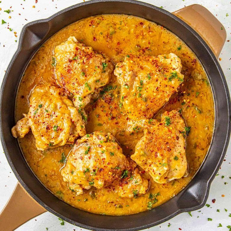 Creole Chicken Fricassee