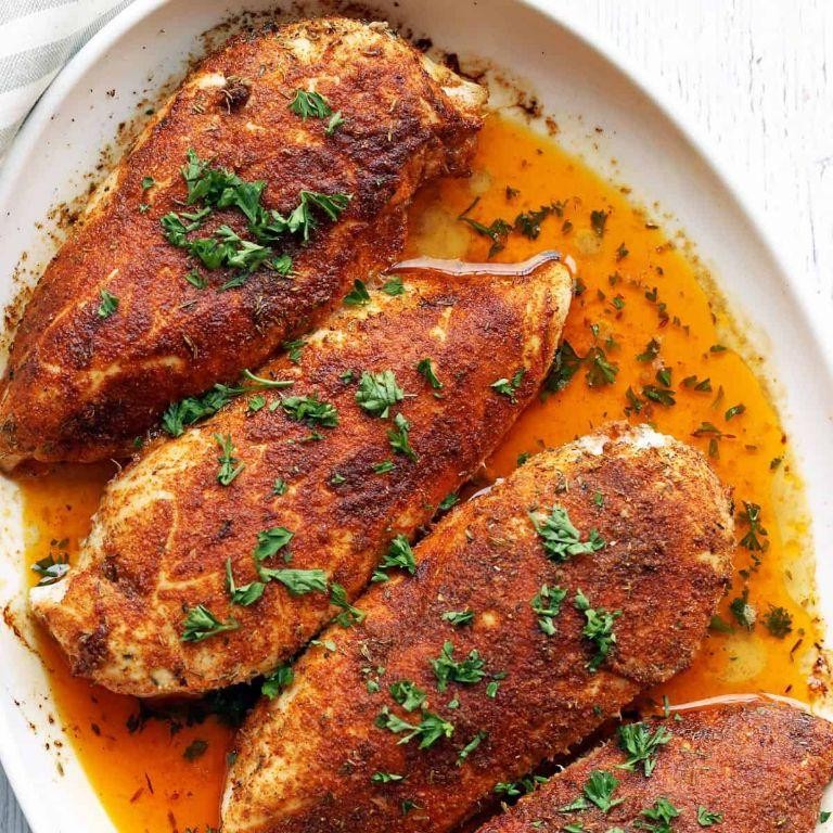 Crispy Baked Chicken with Cajun Spices