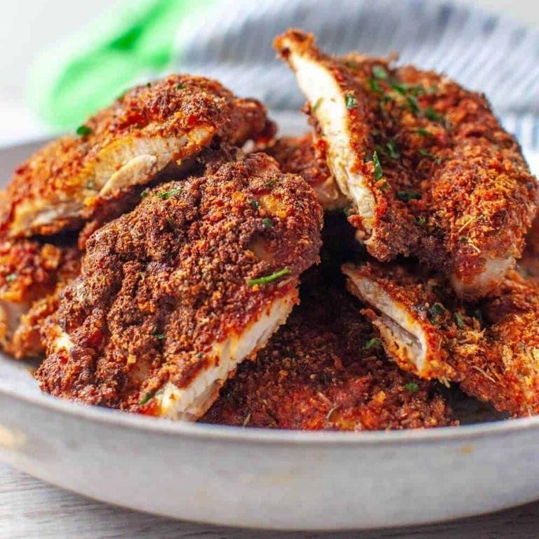 Crispy Baked Chicken with Paprika