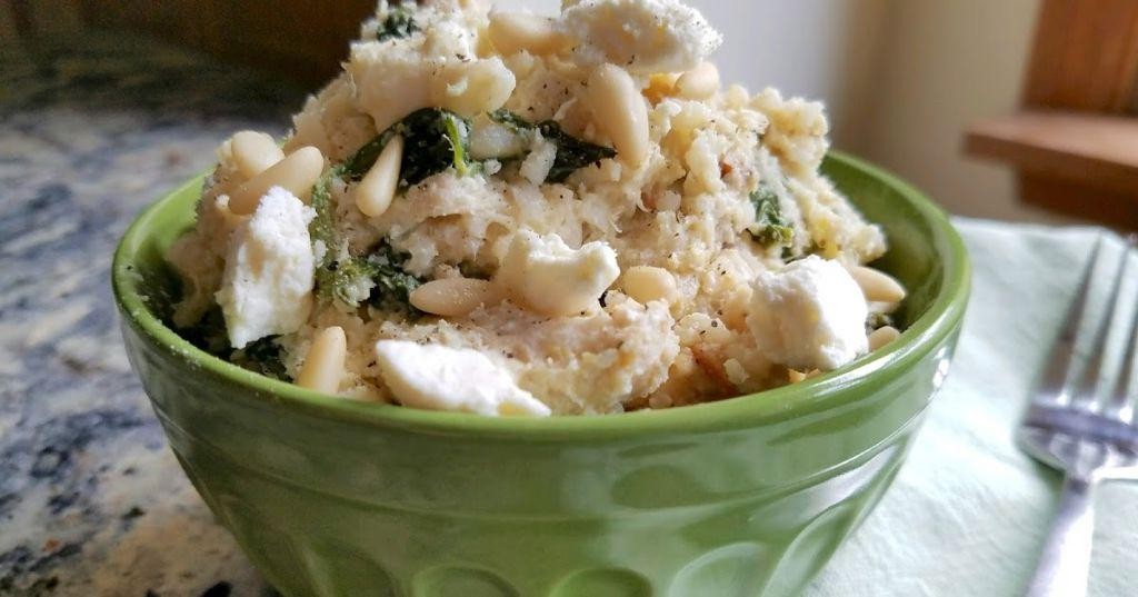 Crock Pot Chicken Bog with Spinach and Feta