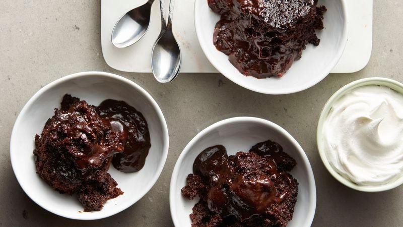 Crock Pot Chocolate Lava Cake