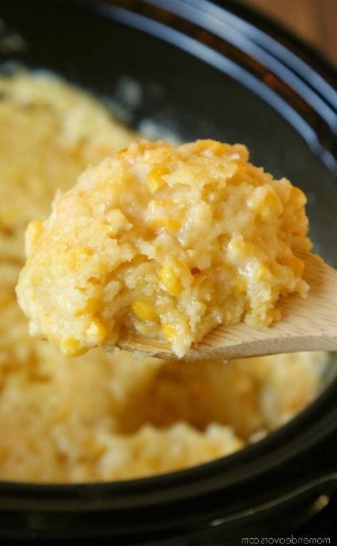 Crock Pot Cornbread Pudding