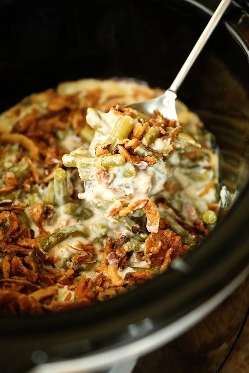 Crock Pot Green Bean Casserole