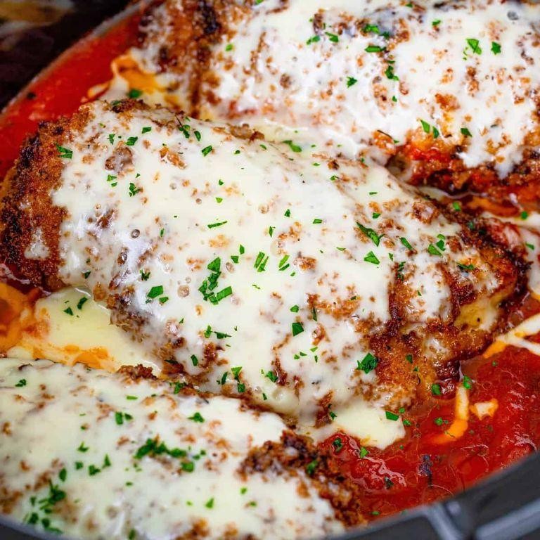 Crockpot Chicken Parmesan