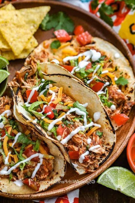 Crockpot Chicken Tacos