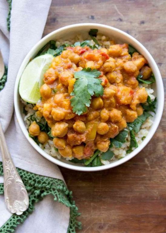 Crockpot Chickpea Curry