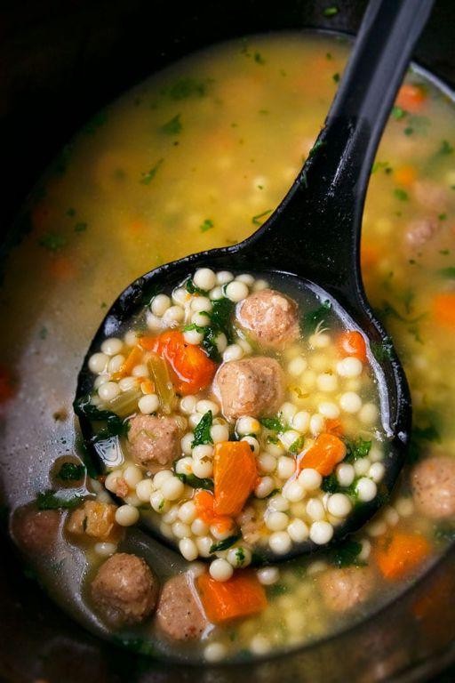 Crockpot Italian Wedding Soup