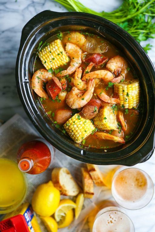 Crockpot Shrimp Boil