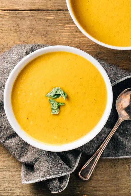 Crockpot Sweet Potato and Coconut Milk Soup
