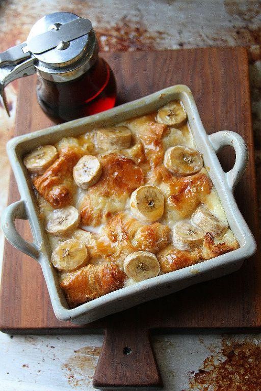 Croissant Banana Pudding