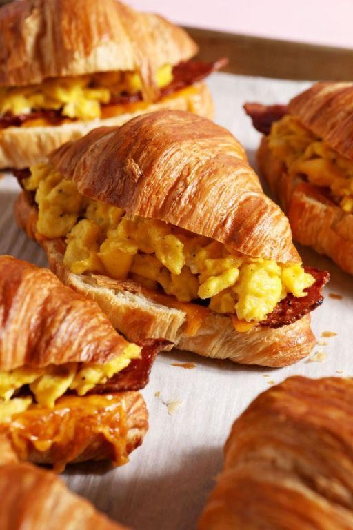 Croissant Egg Sandwiches