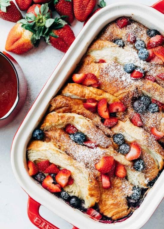 Croissant French Toast Bake
