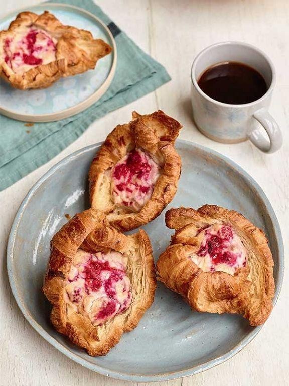 Croissant Raspberry Cheesecake