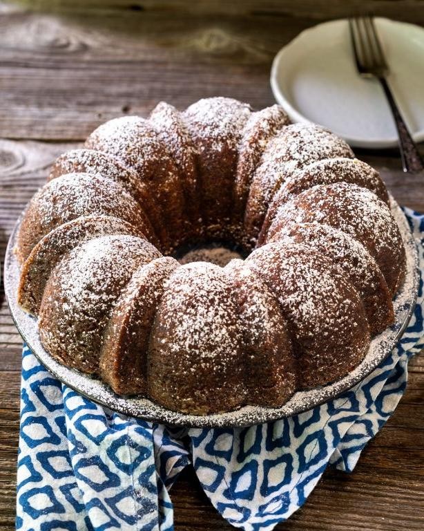Cuban Chocolate Cake with Rum Glaze