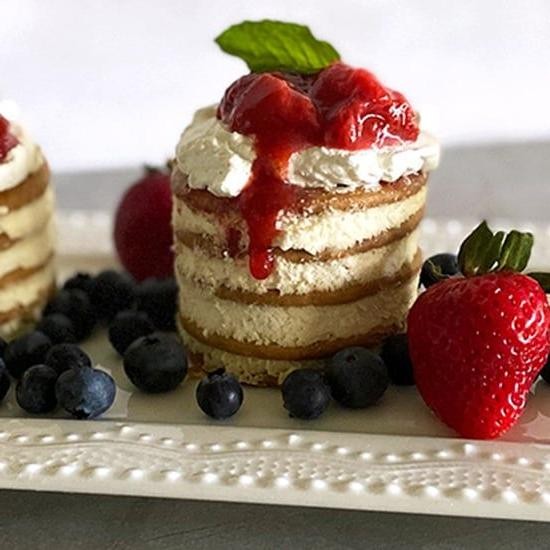 Cuban Strawberry Shortcake