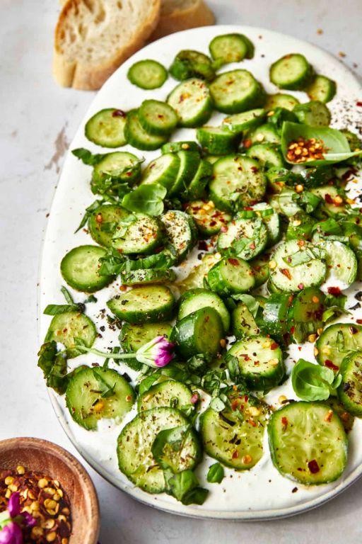 Cucumber Dill Cottage Cheese Dip