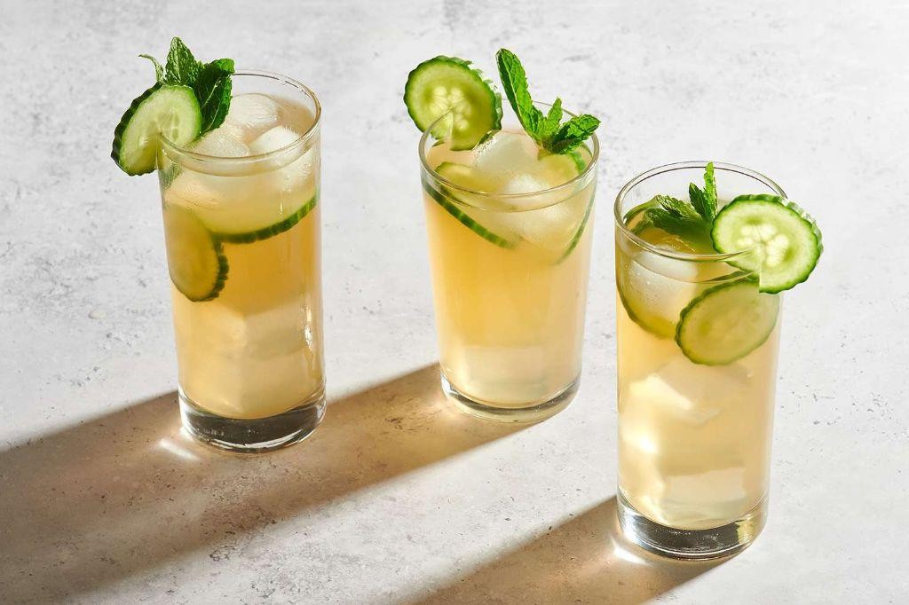Cucumber Lime Ice Tea