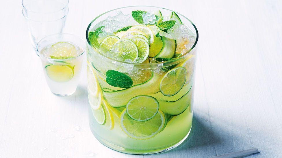 Cucumber Limeade Cooler