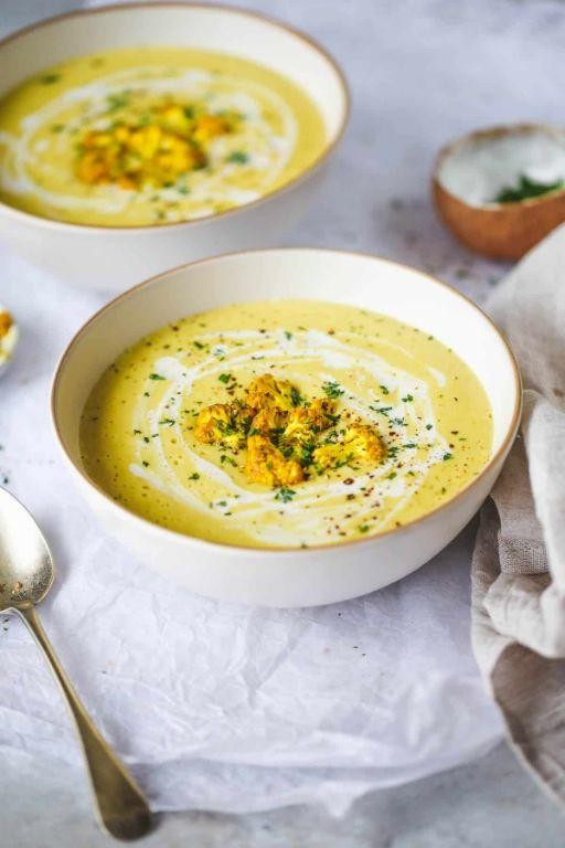 Curried Cauliflower Soup