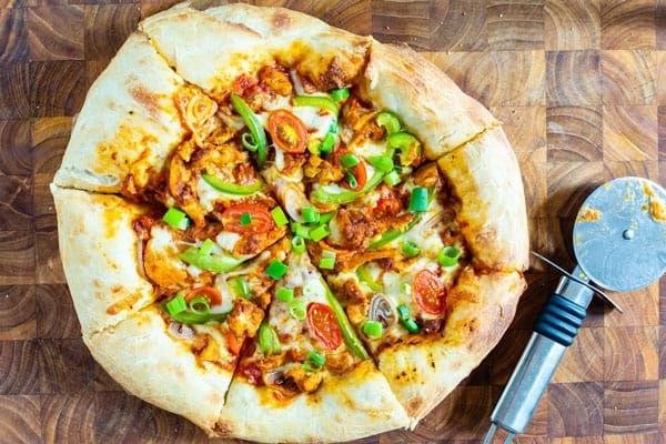 Curry Chicken Pizza