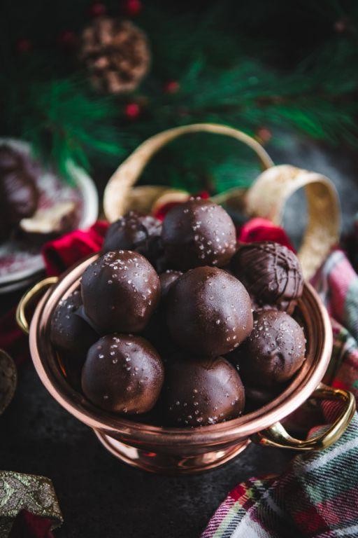 Dark Chocolate Sea Salt Goo Balls