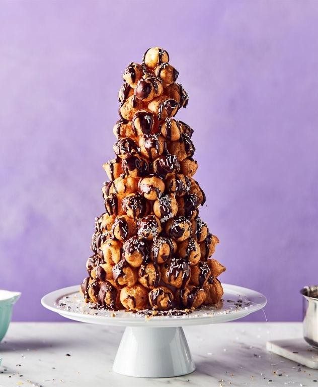 Dark Chocolate and Orange Croque en Bouche