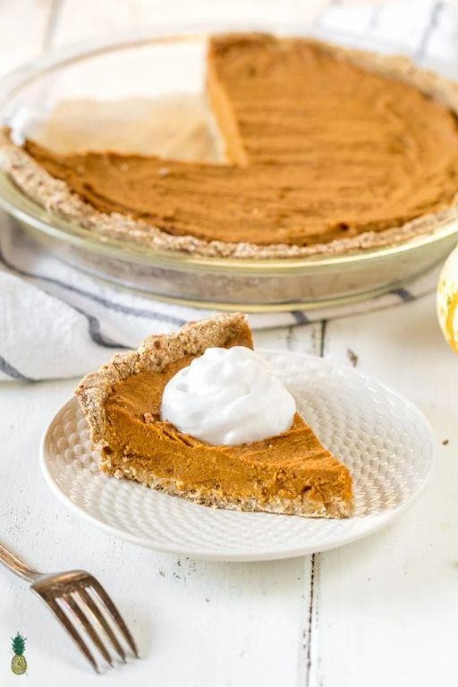 Date Sugar Pumpkin Pie