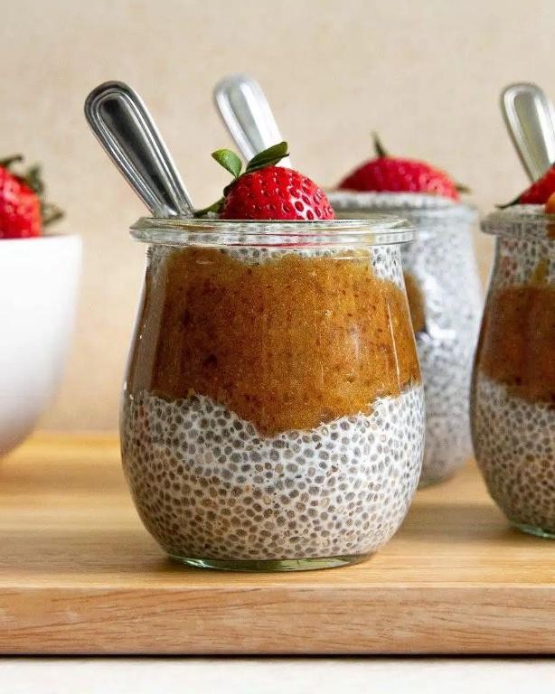Date Sugar Sweetened Chia Pudding