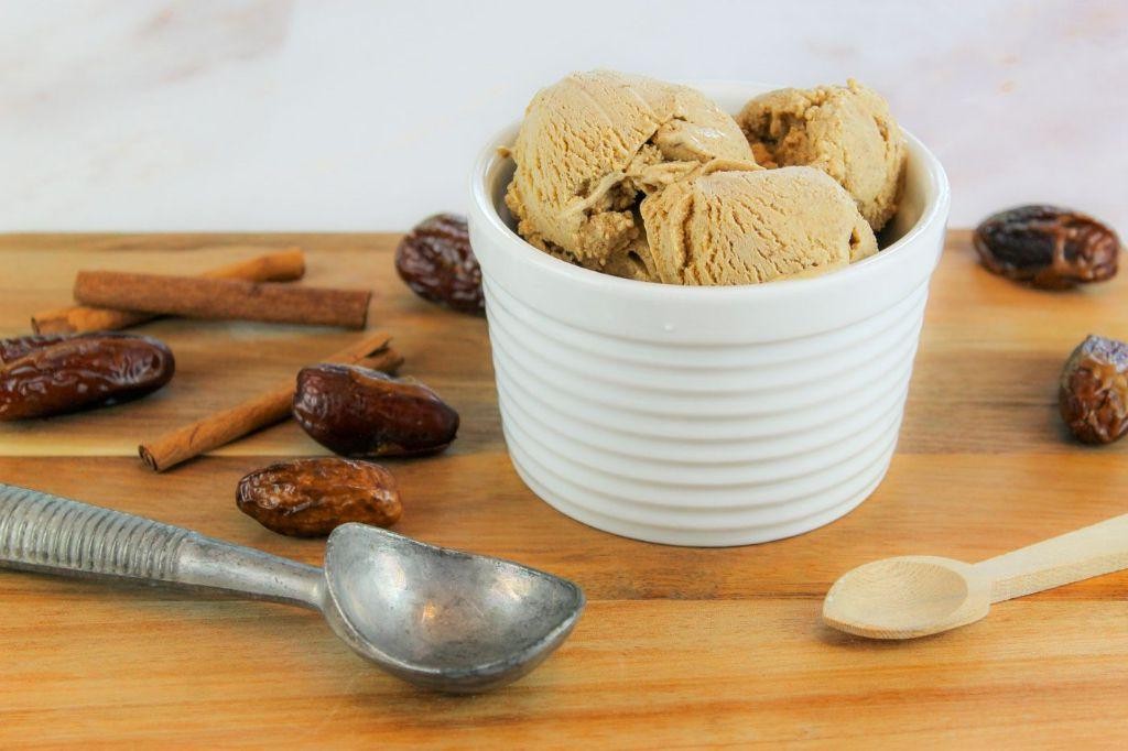 Date Sugar Sweetened Ice Cream