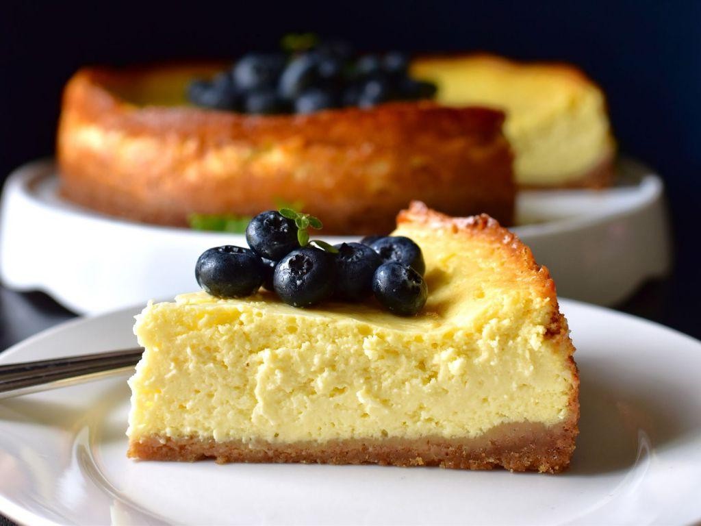Decadent Blended Cottage Cheese Cheesecake
