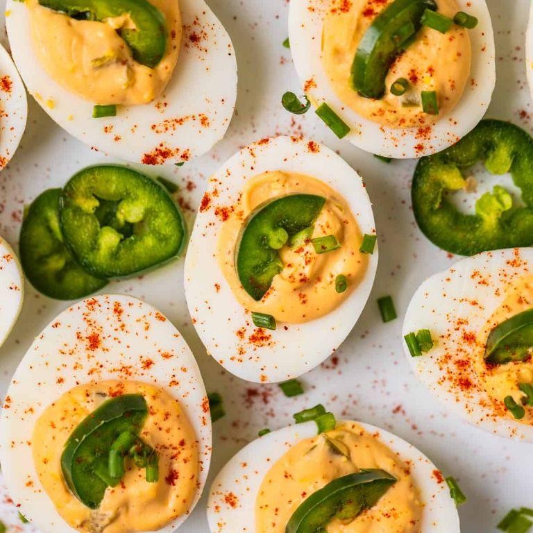 Deviled Eggs with a Spicy Twist