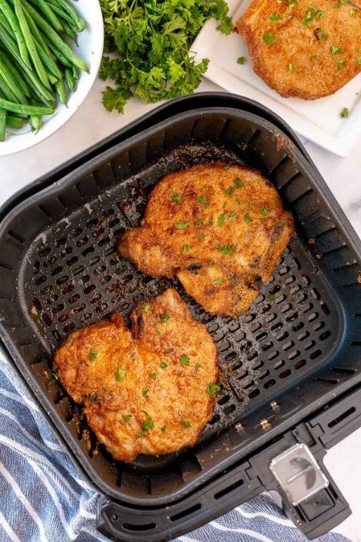Diabetic Air Fryer Pork Chops
