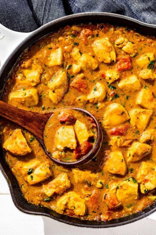 Diced Chicken Curry